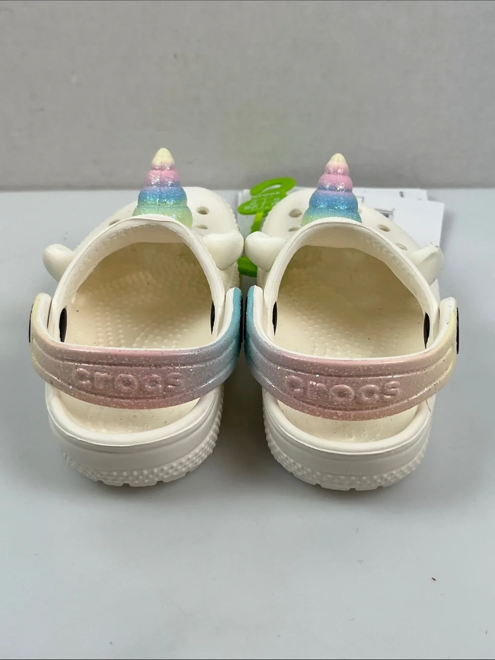 Crocs Classic Ian Rainbow Unicorn Baby Size C5 NEW